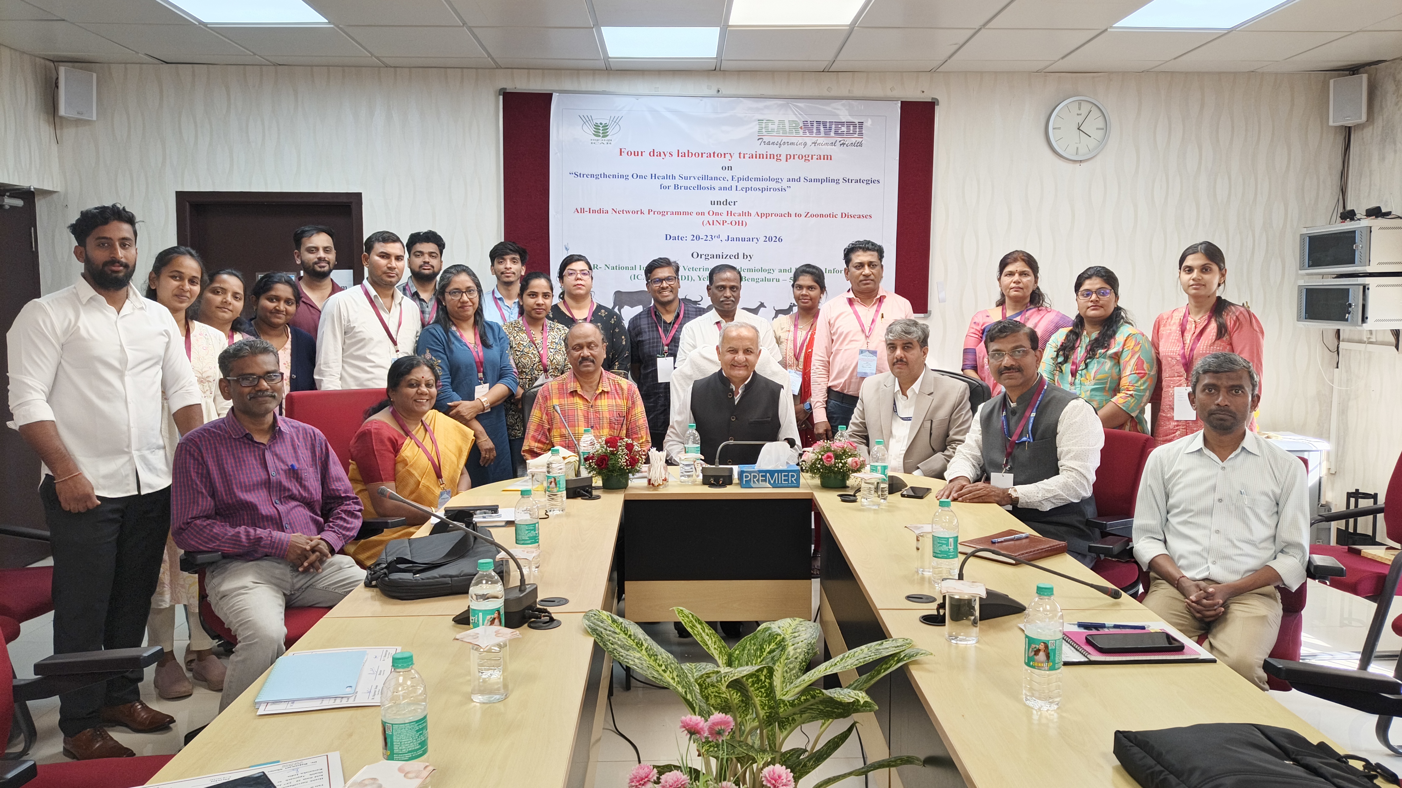 Director addressing participants