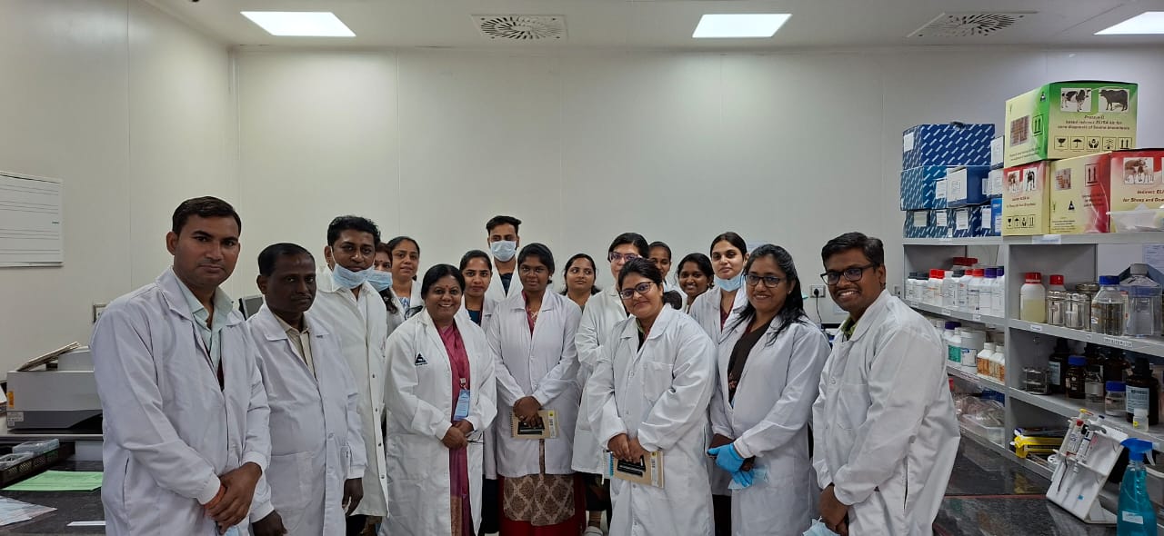 Laboratory training session