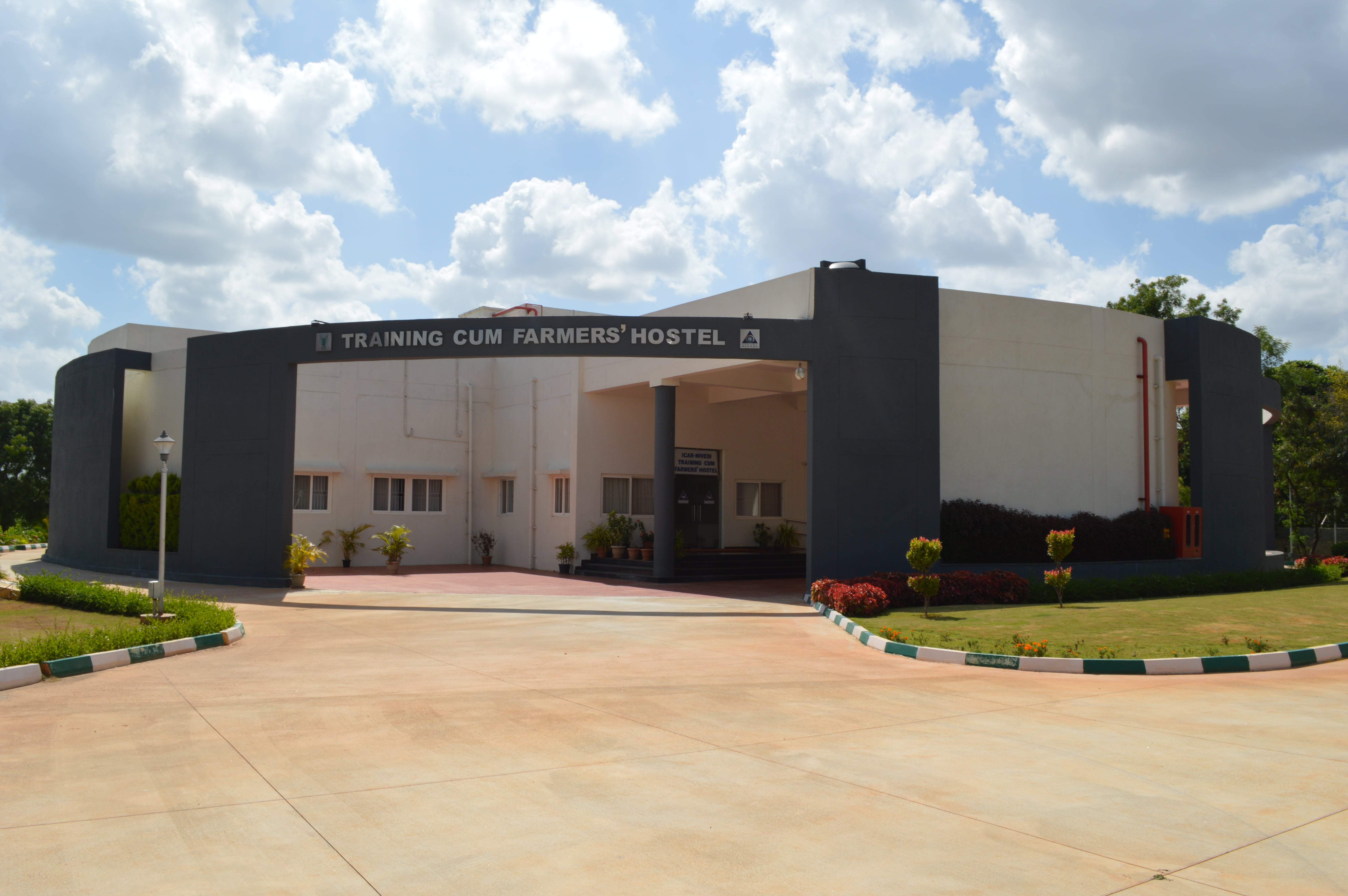 ICAR-NIVED Guest House Front View